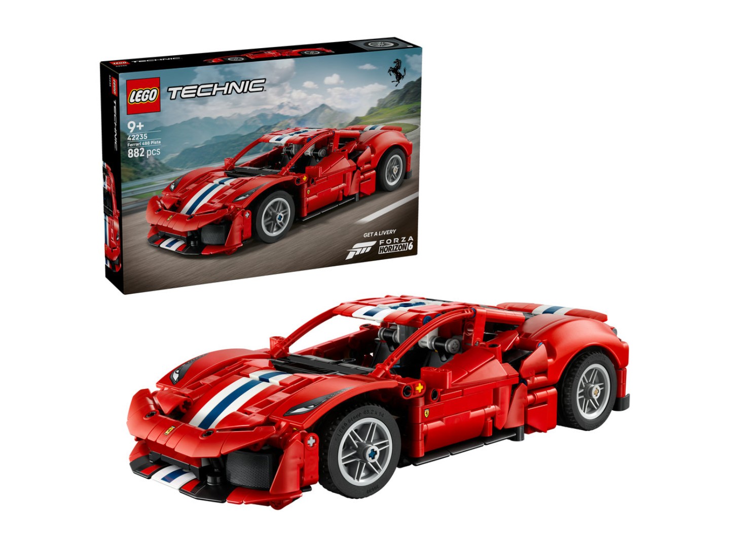 Конструктор LEGO Technic Автомобіль Ferrari 488 Pista (42235) — фото 1