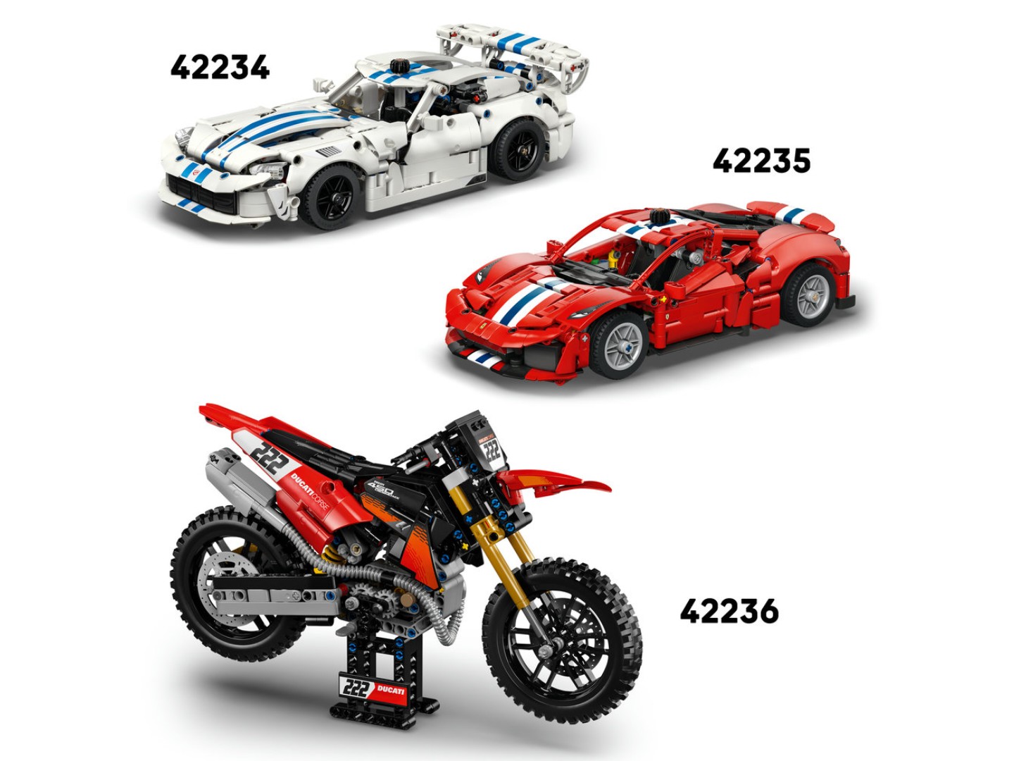 Конструктор LEGO Technic Автомобіль Ferrari 488 Pista (42235) — фото 10