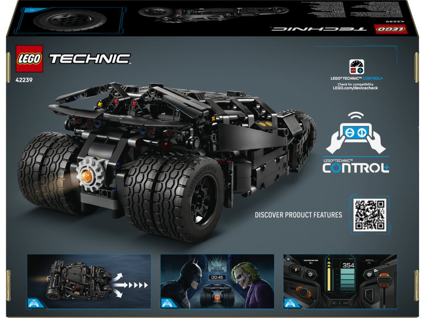 Конструктор LEGO Technic Batmobile™ Tumbler (42239) — фото 2
