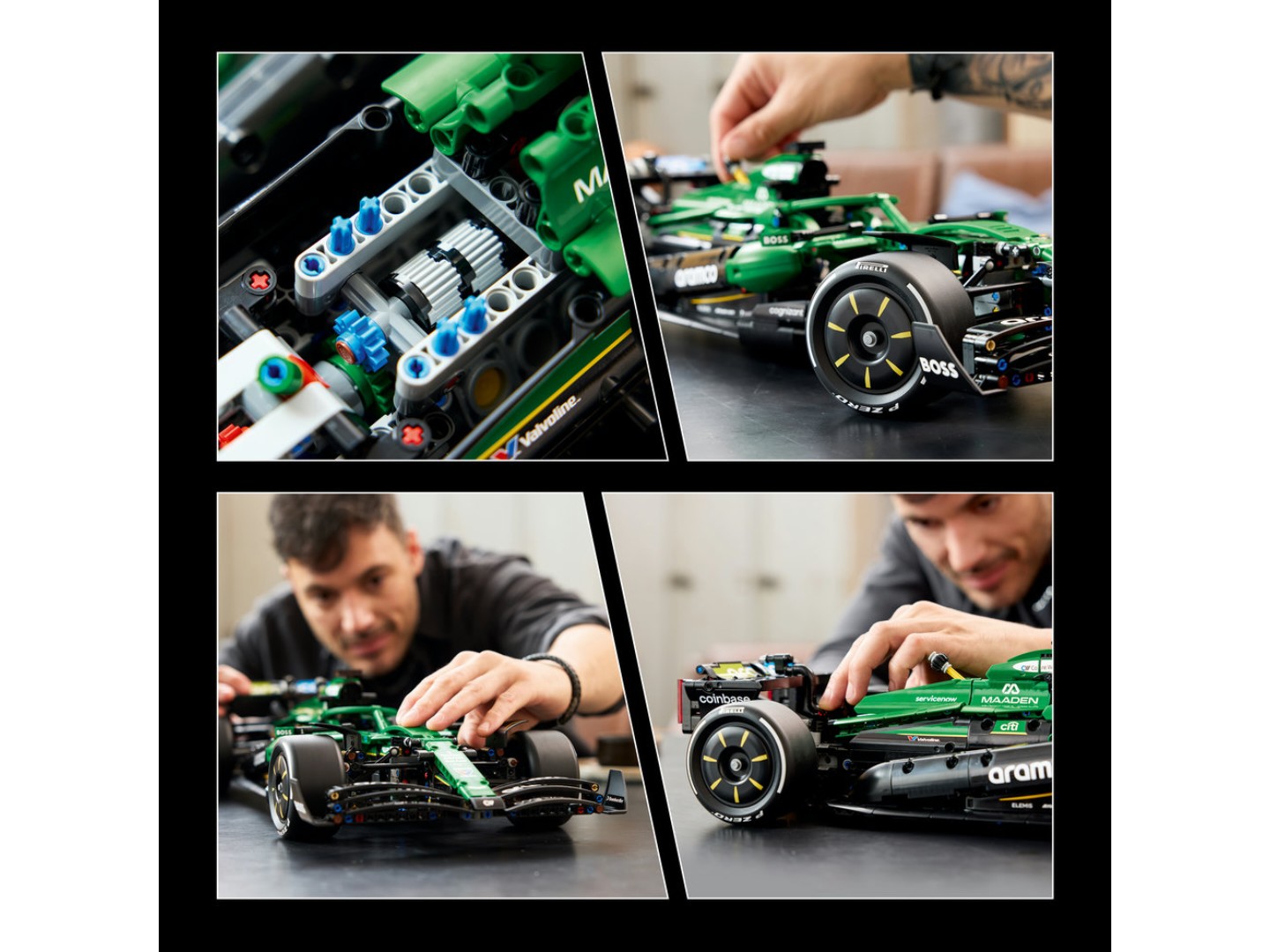 Конструктор LEGO Technic Автомобіль «Формули-1» Aston Martin Aramco AMR25 (42240) — фото 7