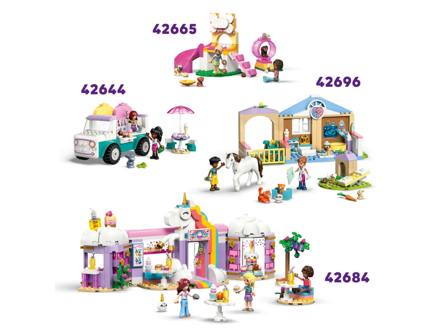 Конструктор LEGO Friends Автомобіль для доставки тортів з єдинорогами (42675) — фото 11