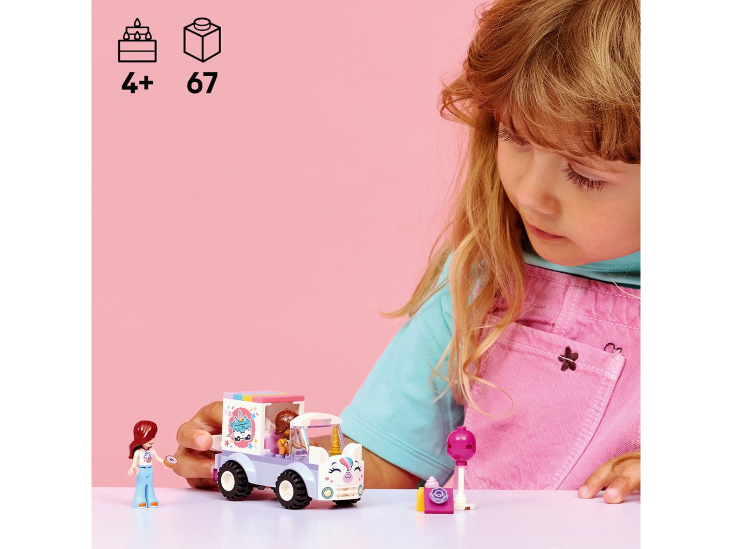 Конструктор LEGO Friends Автомобіль для доставки тортів з єдинорогами (42675) — фото 4