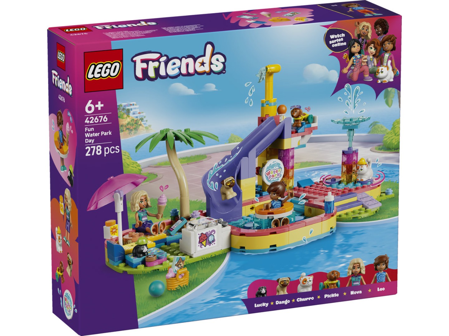 Конструктор LEGO Friends Веселий день в аквапарку (42676) — фото 11