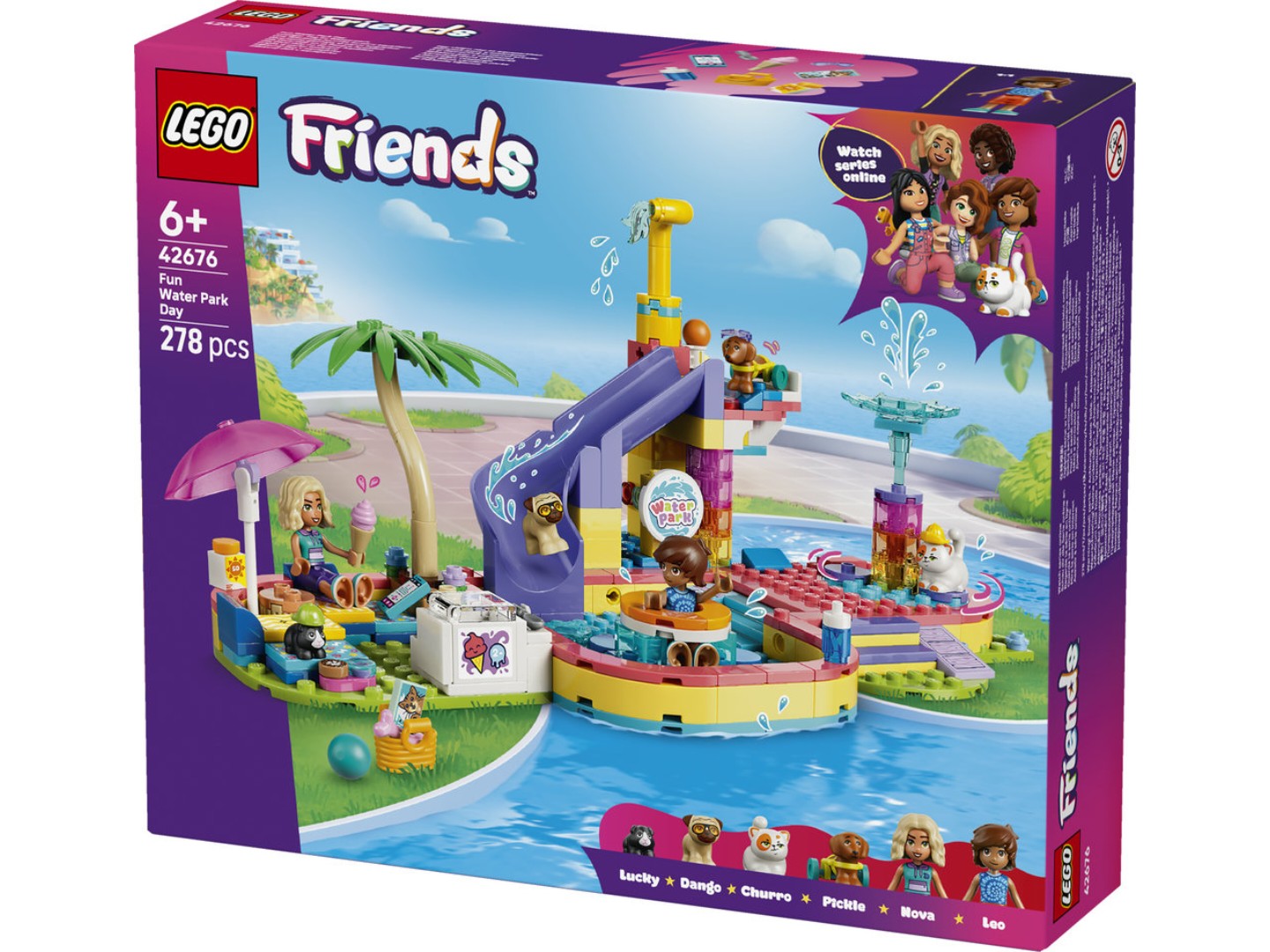 Конструктор LEGO Friends Веселий день в аквапарку (42676) — фото 13