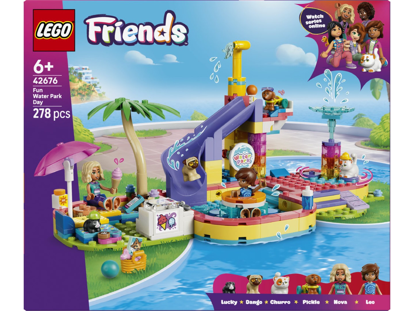 Конструктор LEGO Friends Веселий день в аквапарку (42676) — фото 12