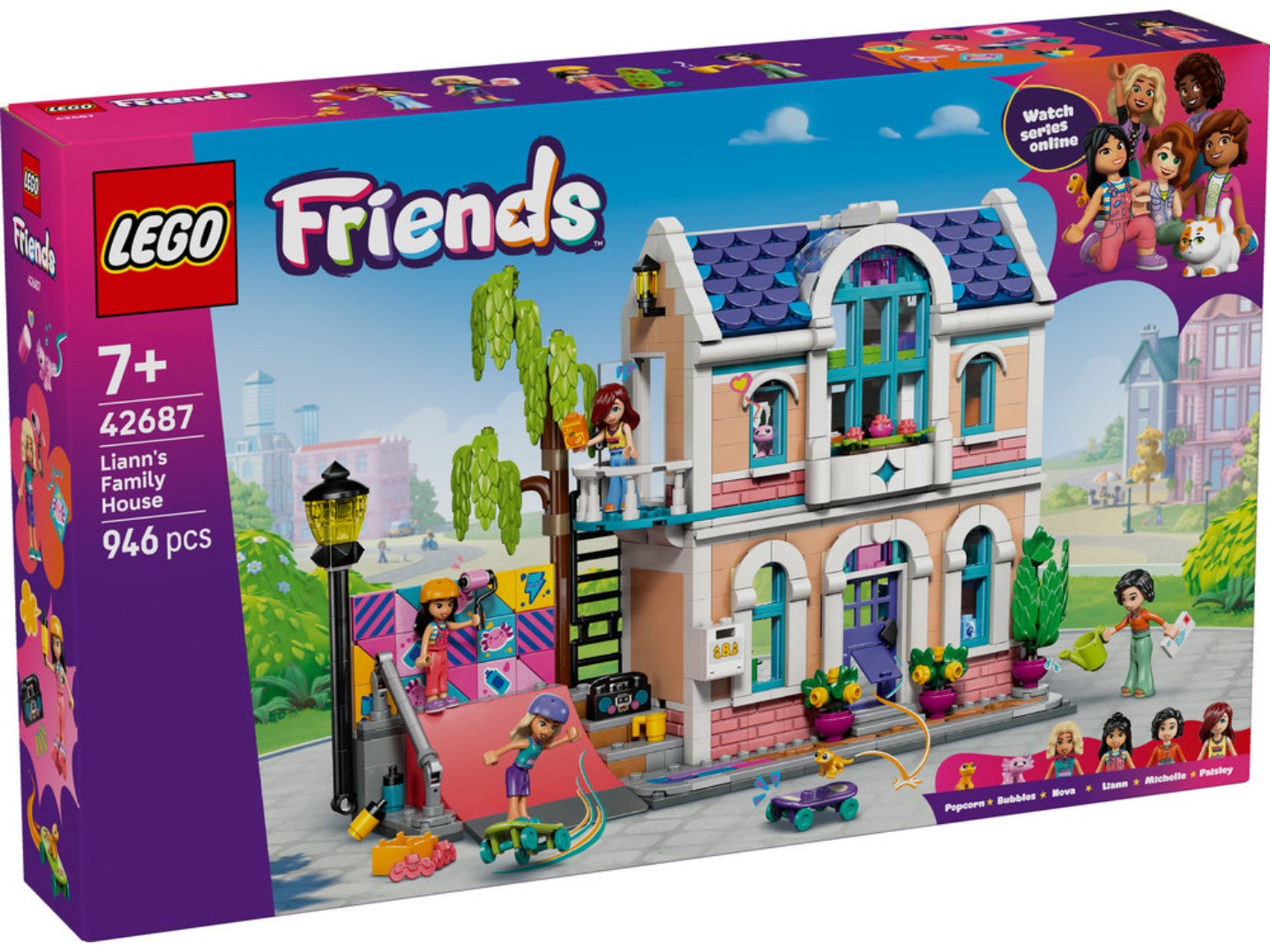 Конструктор LEGO Friends Родинний дім Ліан (42687) — фото 14
