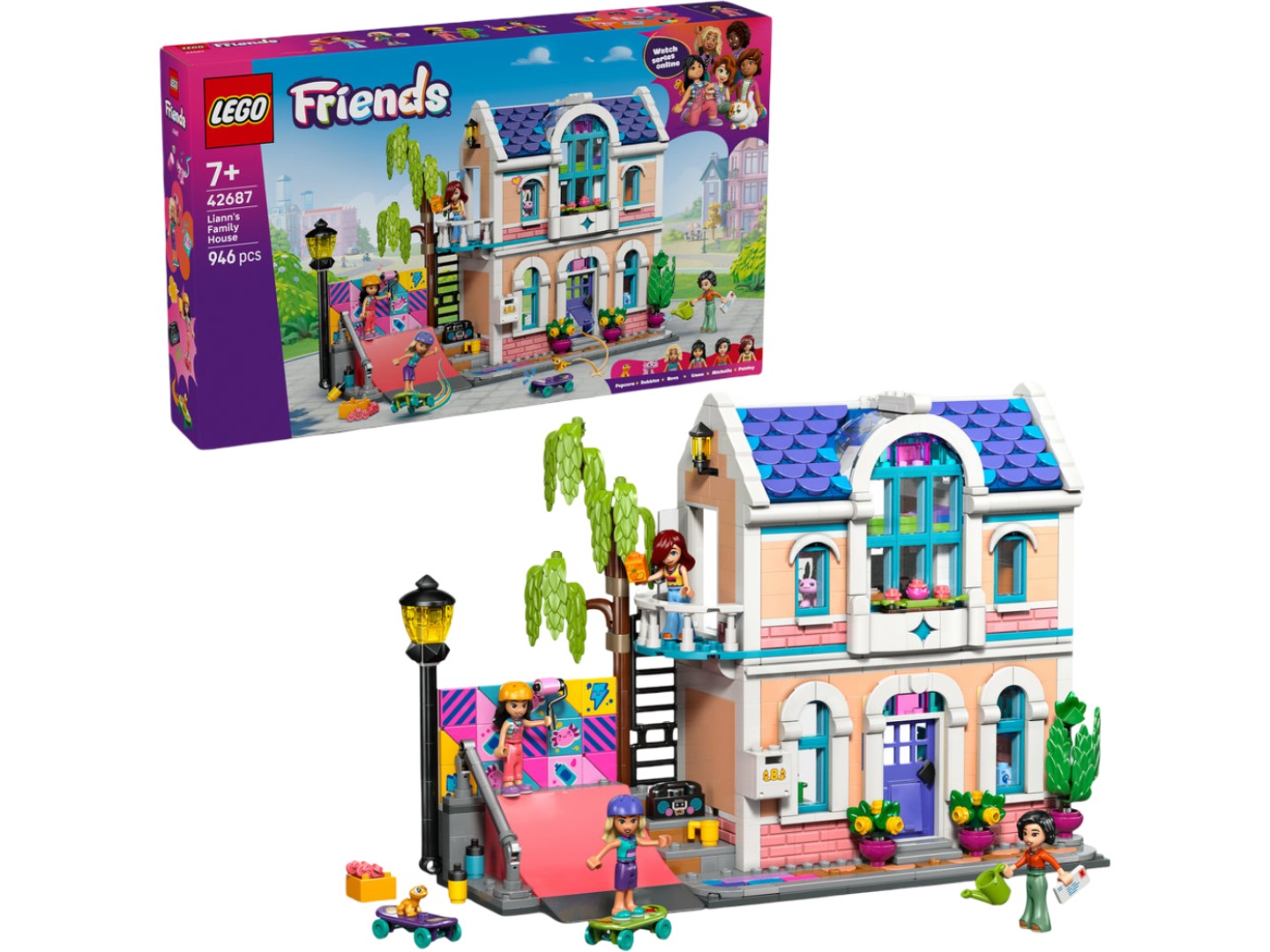 Конструктор LEGO Friends Родинний дім Ліан (42687) — фото 1