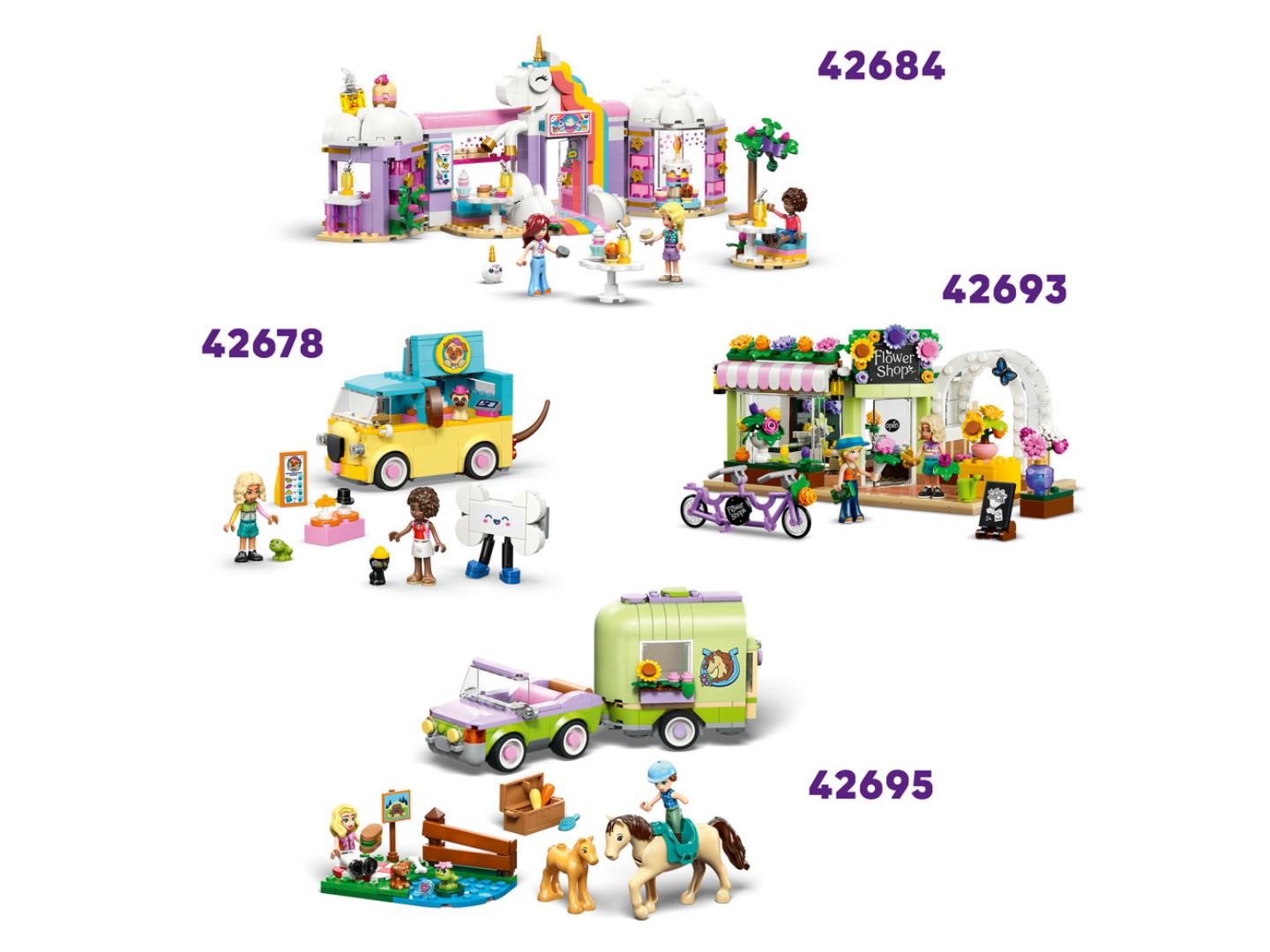 Конструктор LEGO Friends Вантажівка з піцою (42694) — фото 9