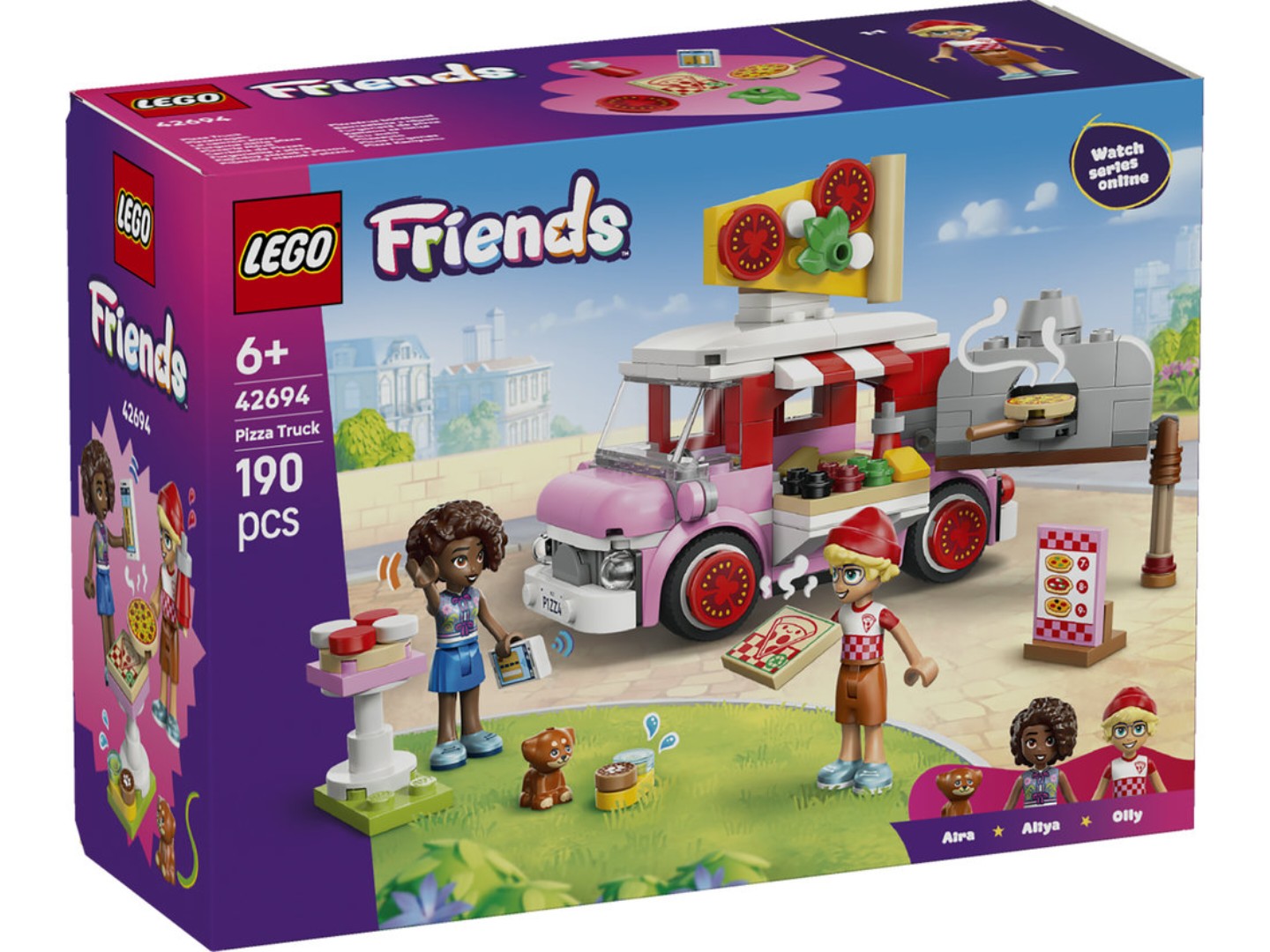 Конструктор LEGO Friends Вантажівка з піцою (42694) — фото 10