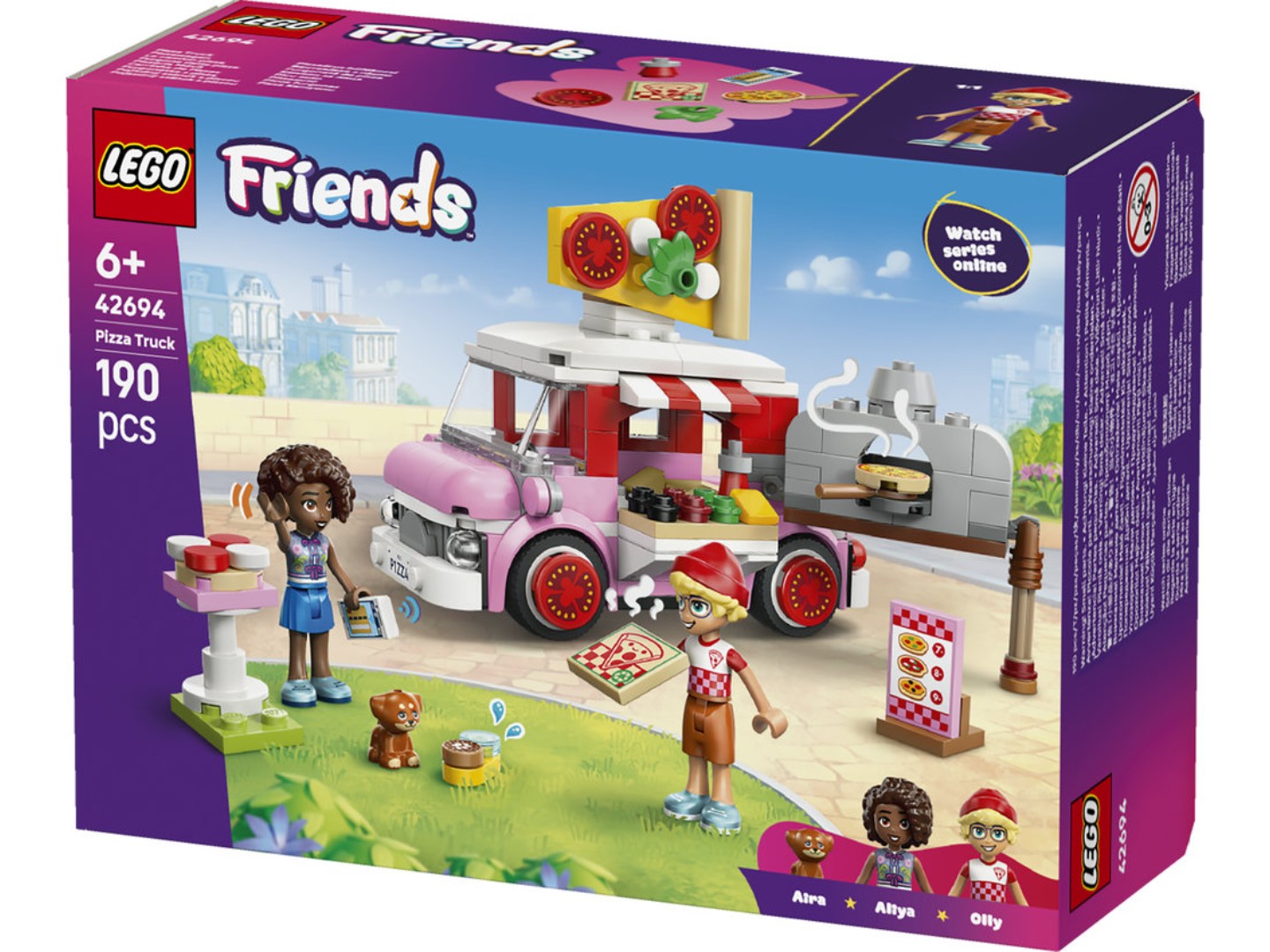Конструктор LEGO Friends Вантажівка з піцою (42694) — фото 12