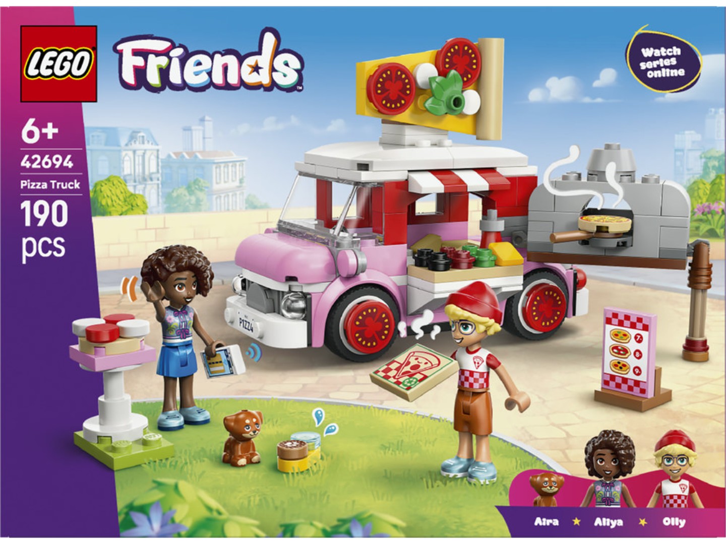 Конструктор LEGO Friends Вантажівка з піцою (42694) — фото 11