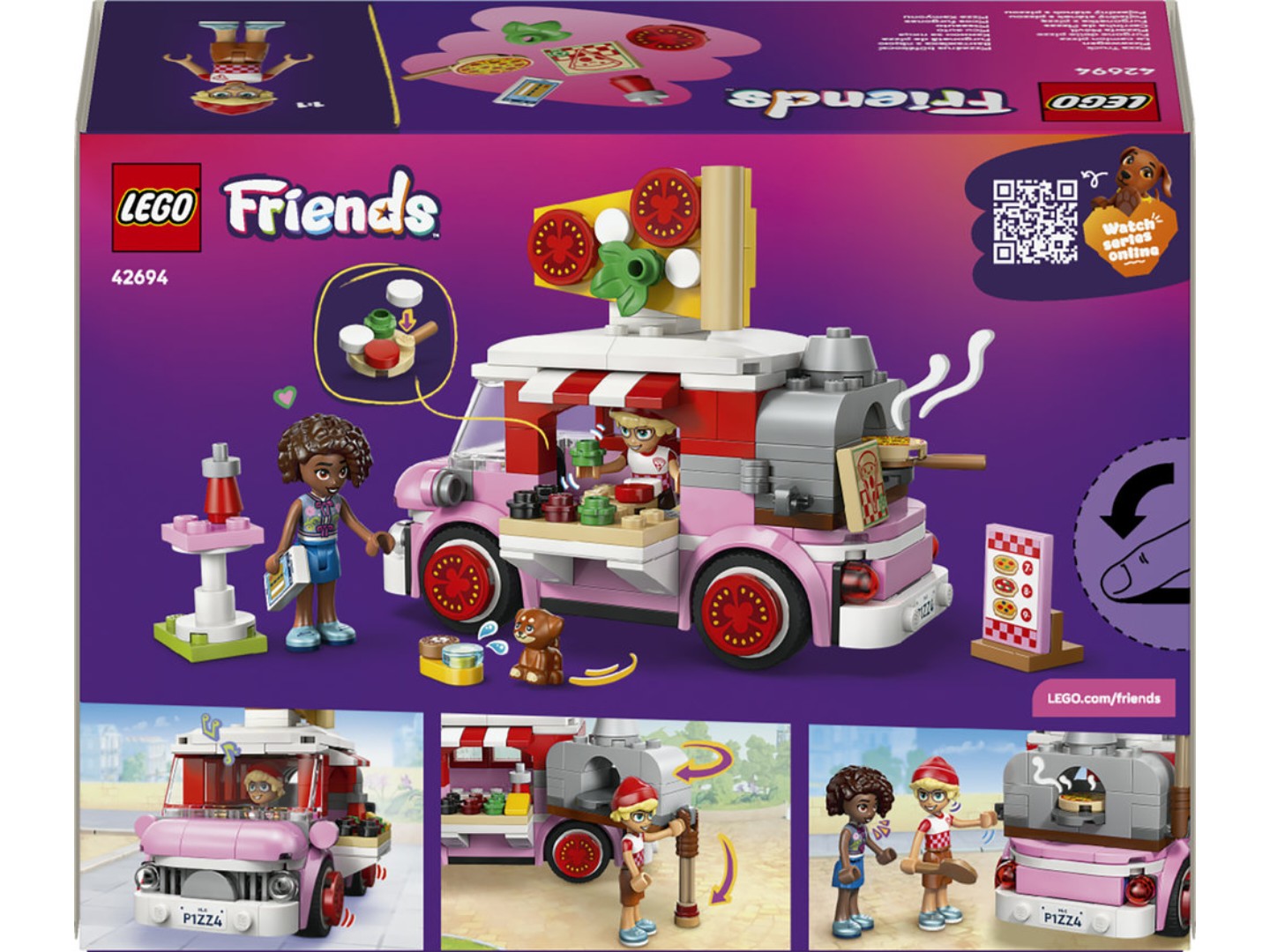Конструктор LEGO Friends Вантажівка з піцою (42694) — фото 2