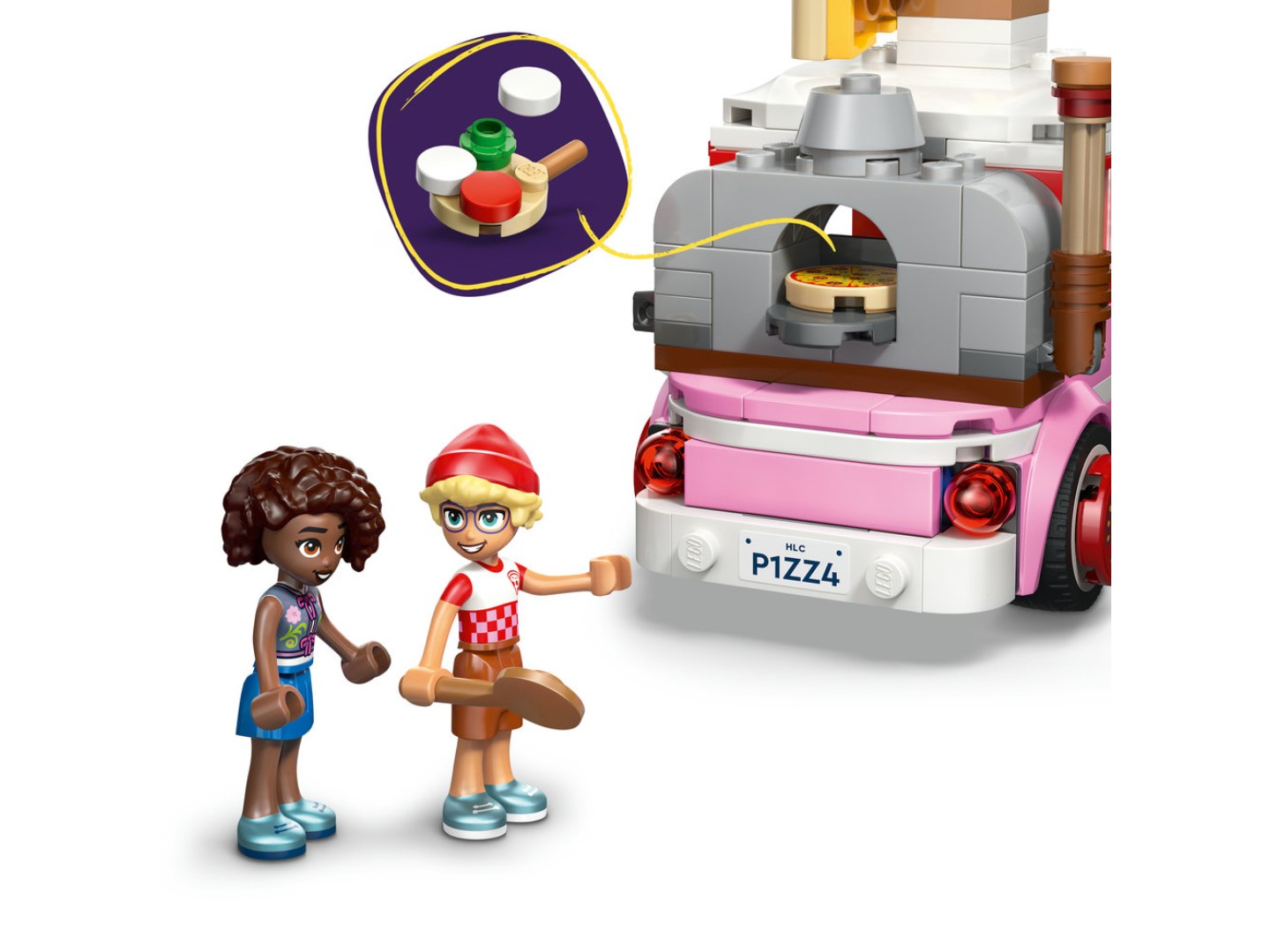 Конструктор LEGO Friends Вантажівка з піцою (42694) — фото 6