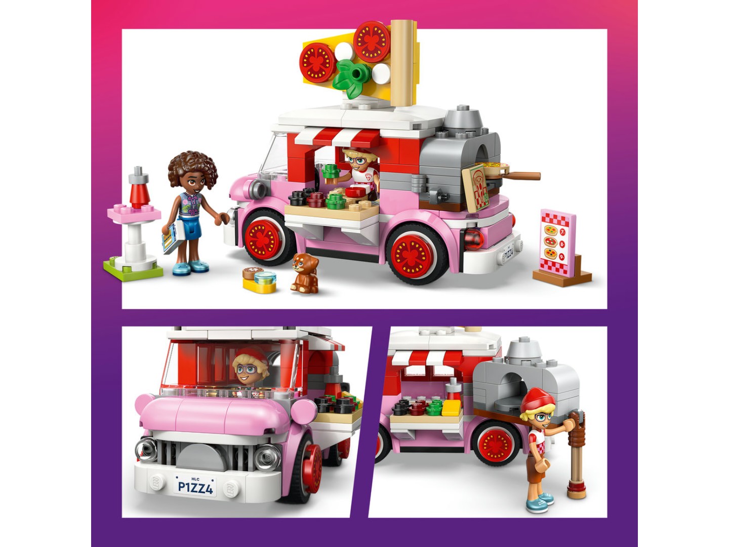 Конструктор LEGO Friends Вантажівка з піцою (42694) — фото 8