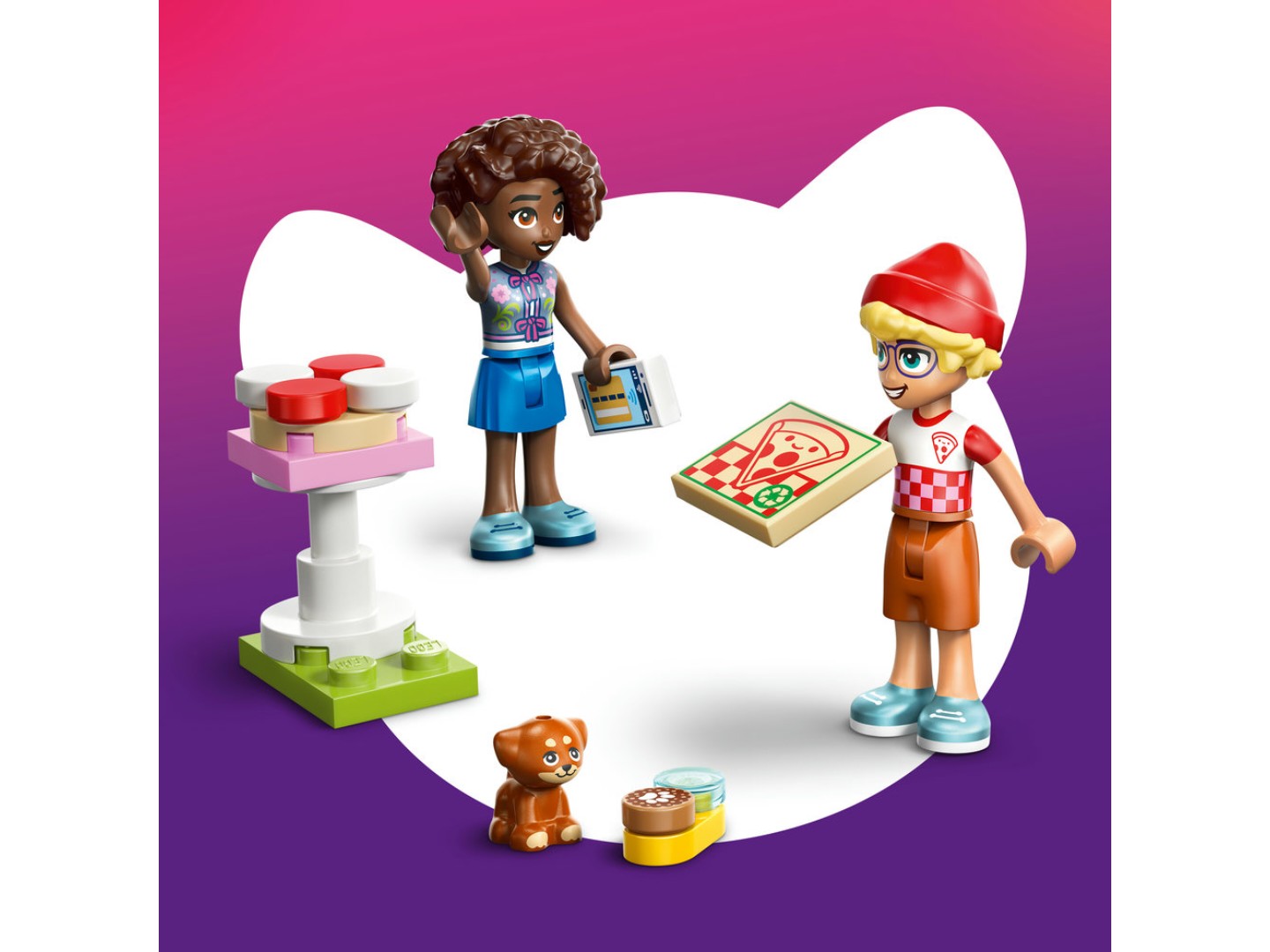 Конструктор LEGO Friends Вантажівка з піцою (42694) — фото 7