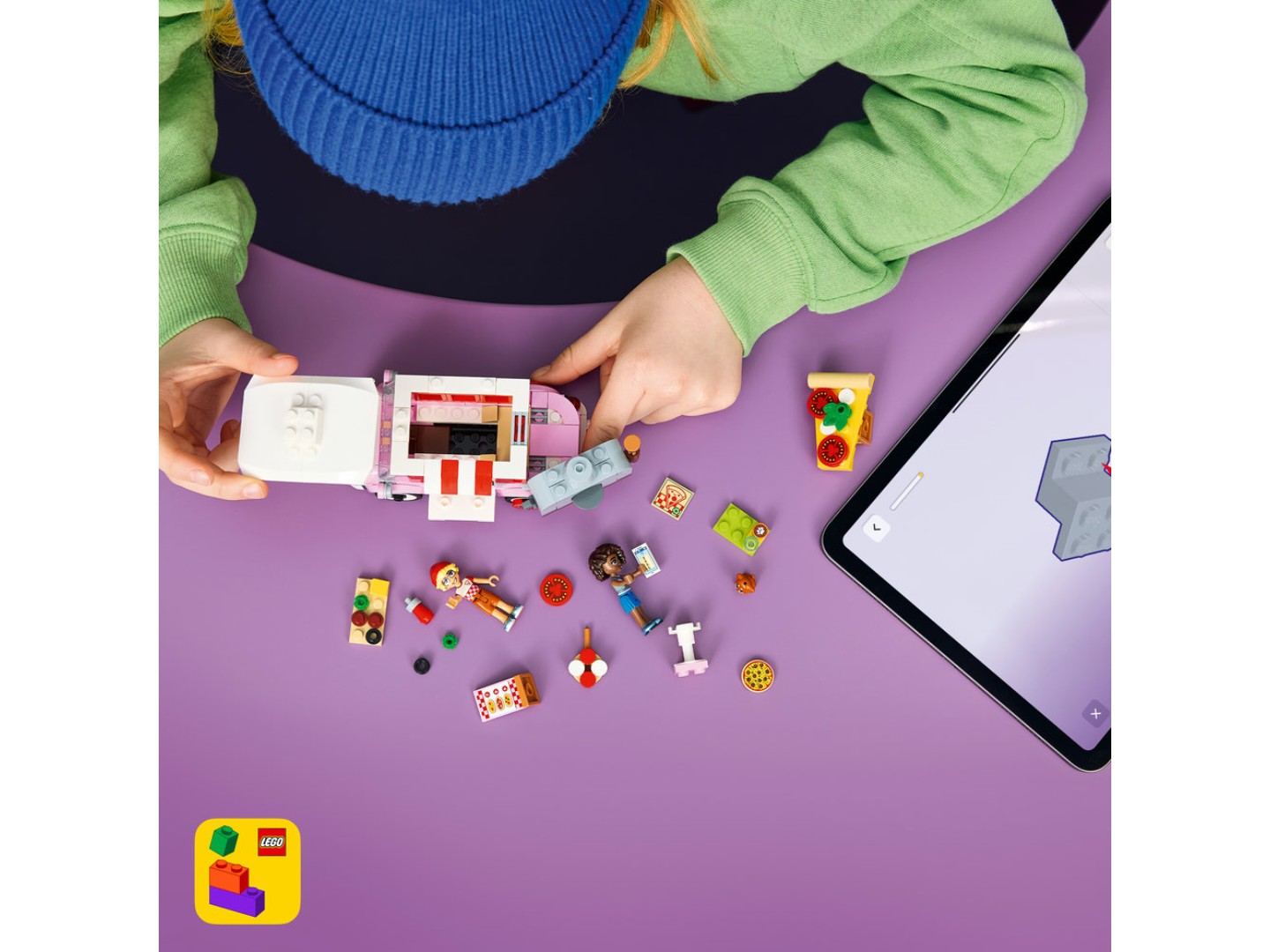 Конструктор LEGO Friends Вантажівка з піцою (42694) — фото 5
