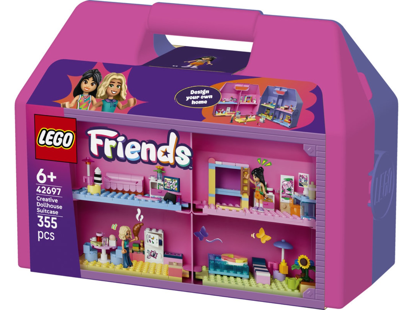 Конструктор LEGO Friends Ляльковий будиночок-валіза для творчої гри (42697) — фото 12