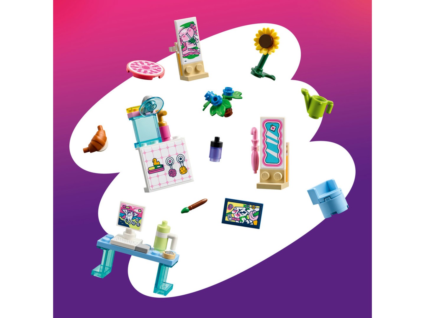 Конструктор LEGO Friends Ляльковий будиночок-валіза для творчої гри (42697) — фото 7