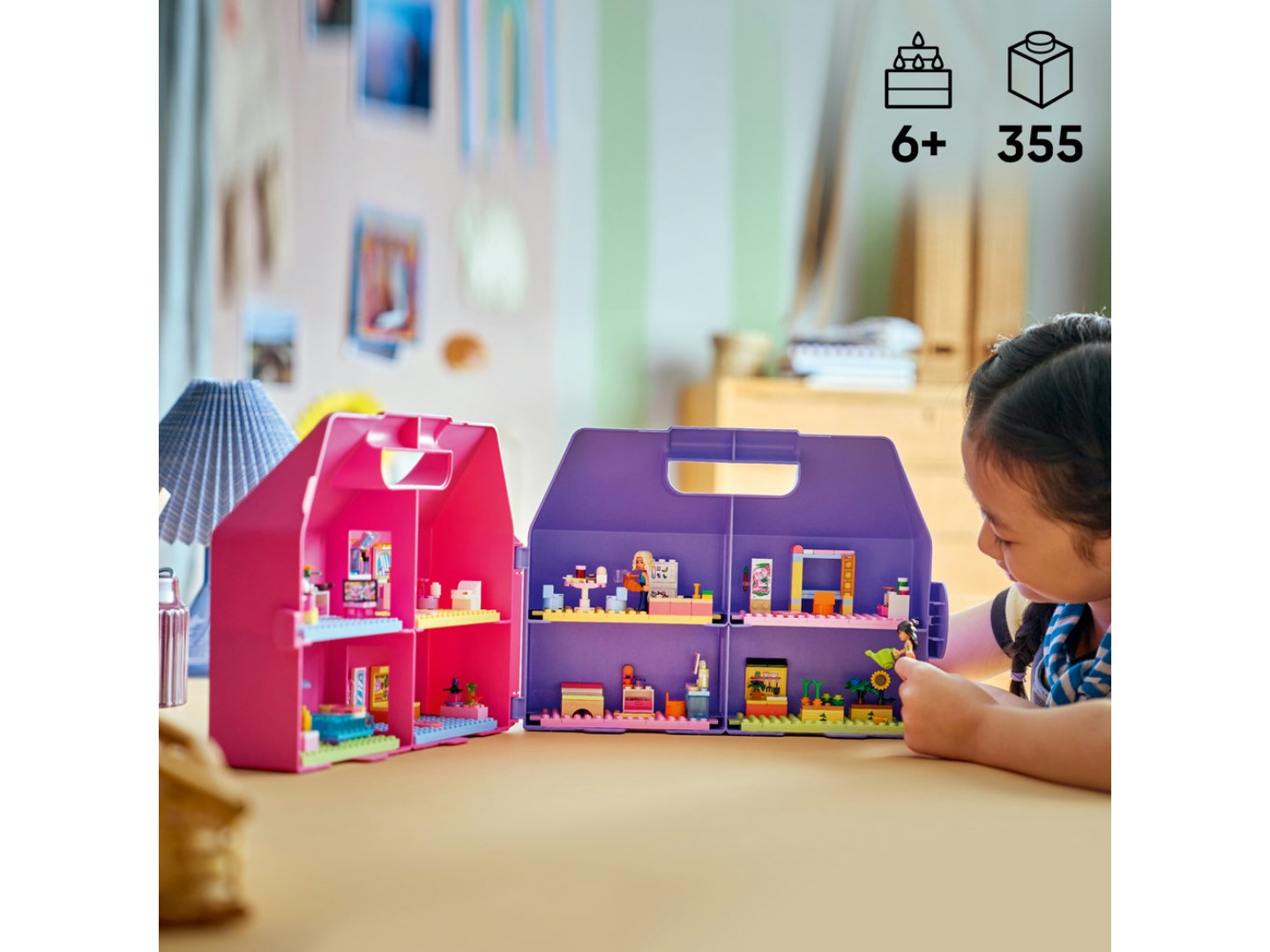 Конструктор LEGO Friends Ляльковий будиночок-валіза для творчої гри (42697) — фото 4