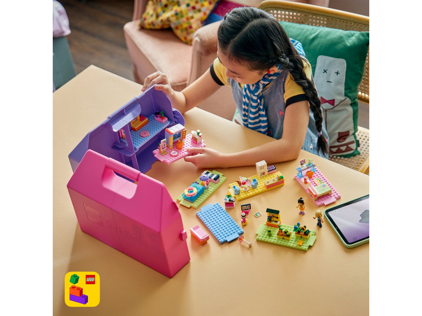 Конструктор LEGO Friends Ляльковий будиночок-валіза для творчої гри (42697) — фото 5