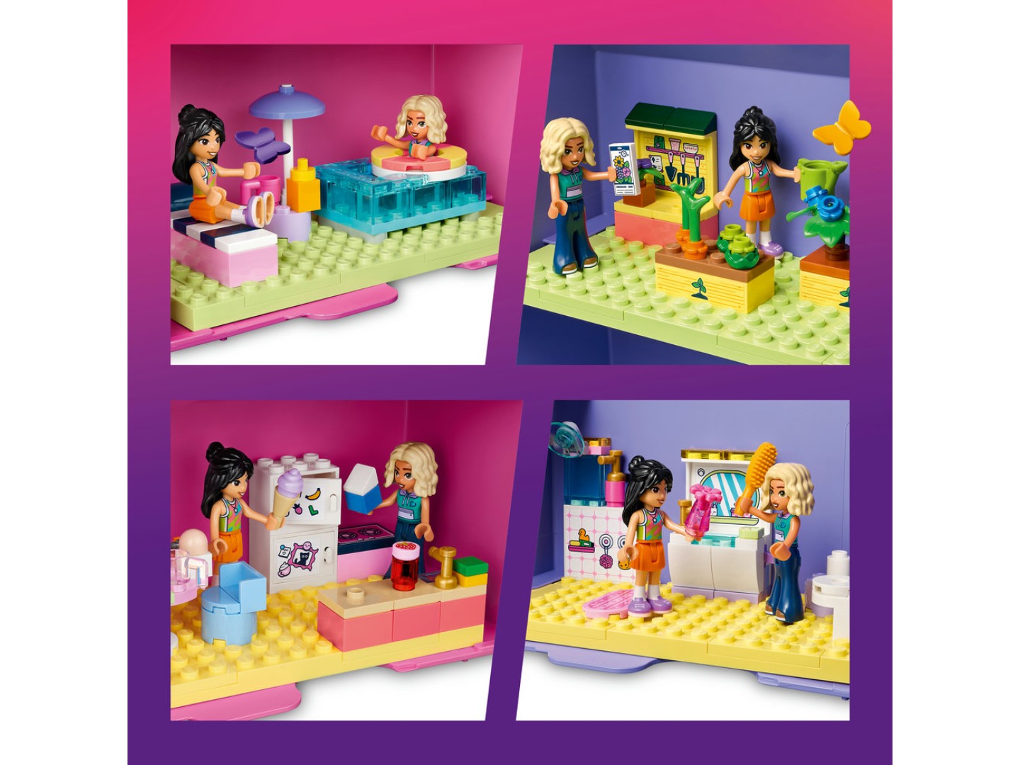 Конструктор LEGO Friends Ляльковий будиночок-валіза для творчої гри (42697) — фото 8