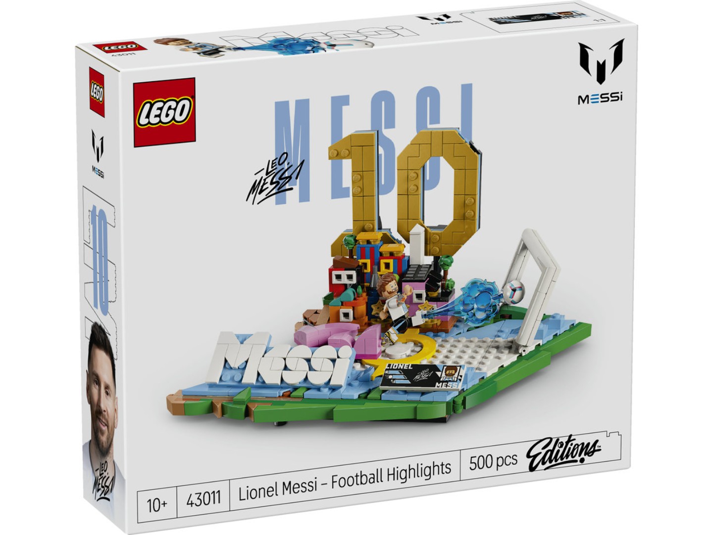 Конструктор LEGO Editions Football Ліонель Мессі — найкращі моменти футбольних матчів (43011) — фото 10
