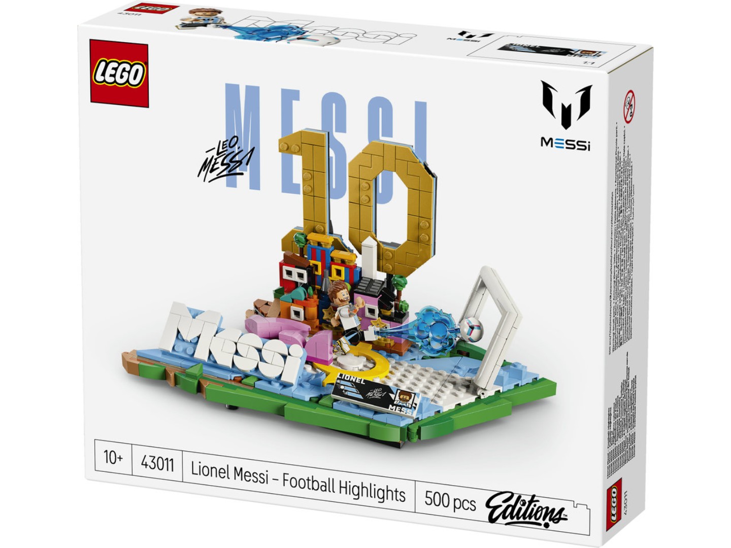Конструктор LEGO Editions Football Ліонель Мессі — найкращі моменти футбольних матчів (43011) — фото 12