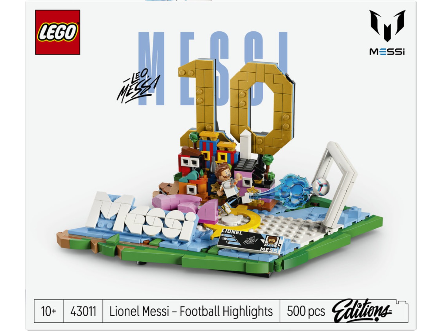 Конструктор LEGO Editions Football Ліонель Мессі — найкращі моменти футбольних матчів (43011) — фото 11