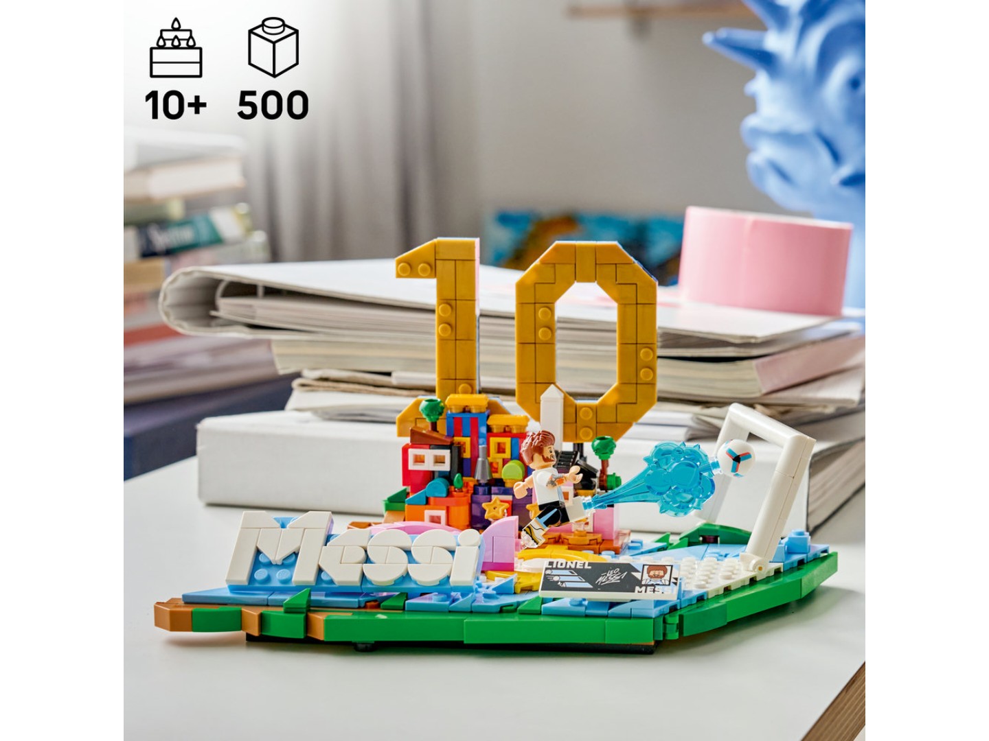 Конструктор LEGO Editions Football Ліонель Мессі — найкращі моменти футбольних матчів (43011) — фото 4