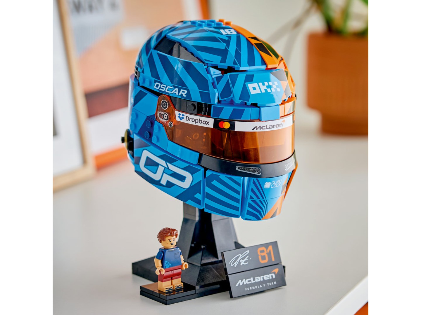 Конструктор LEGO Editions Formula 1 Шолом Оскара Піастрі з команди McLaren Mastercard F1® Team (43017) — фото 6