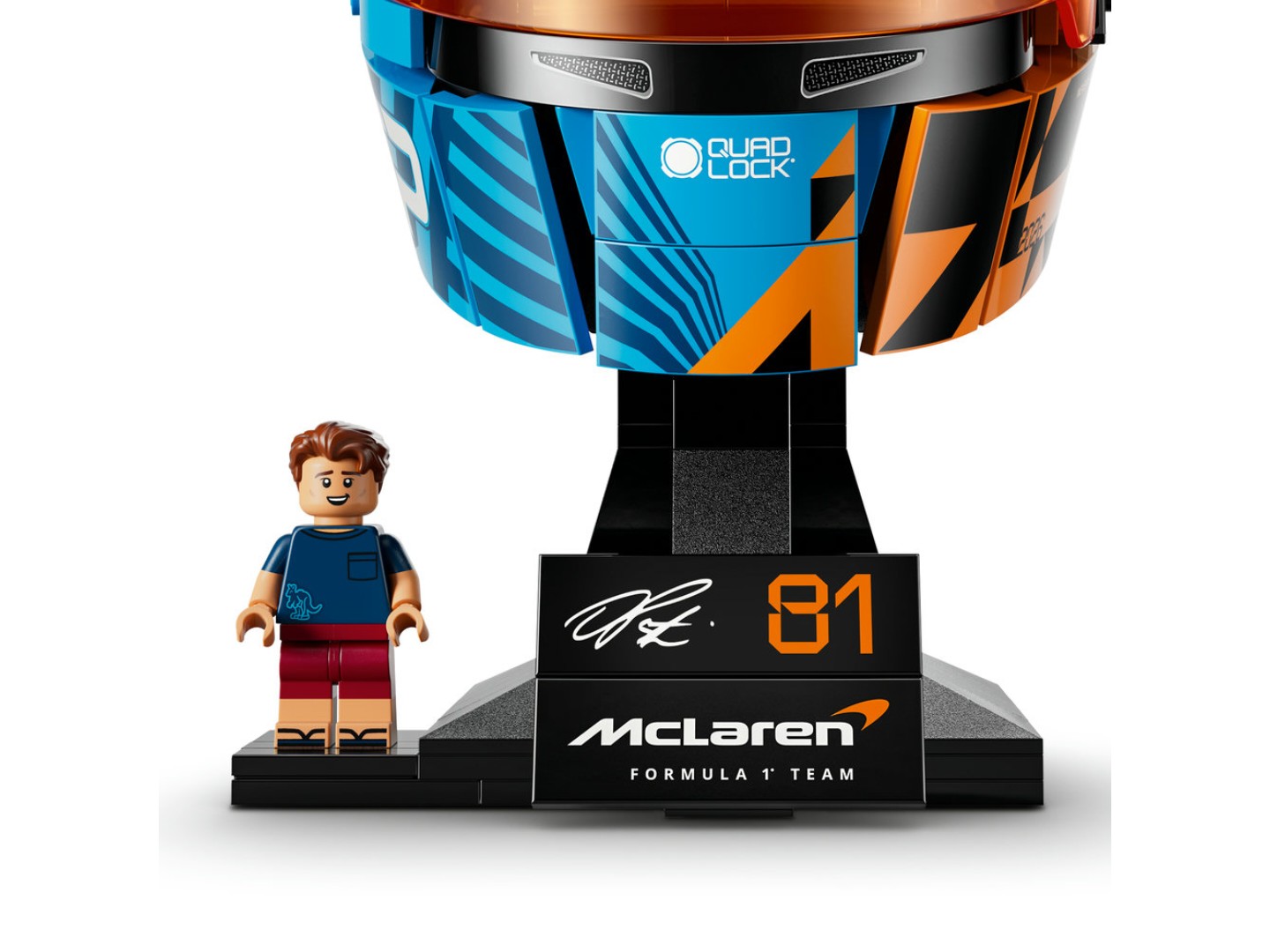 Конструктор LEGO Editions Formula 1 Шолом Оскара Піастрі з команди McLaren Mastercard F1® Team (43017) — фото 8