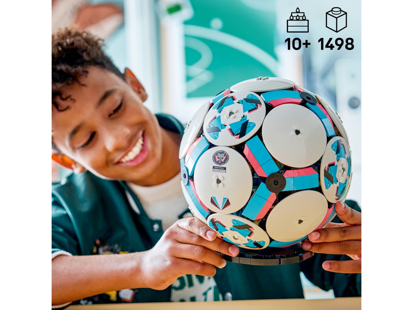 Конструктор LEGO Editions Football Футбольний м'яч (43019) — фото 4