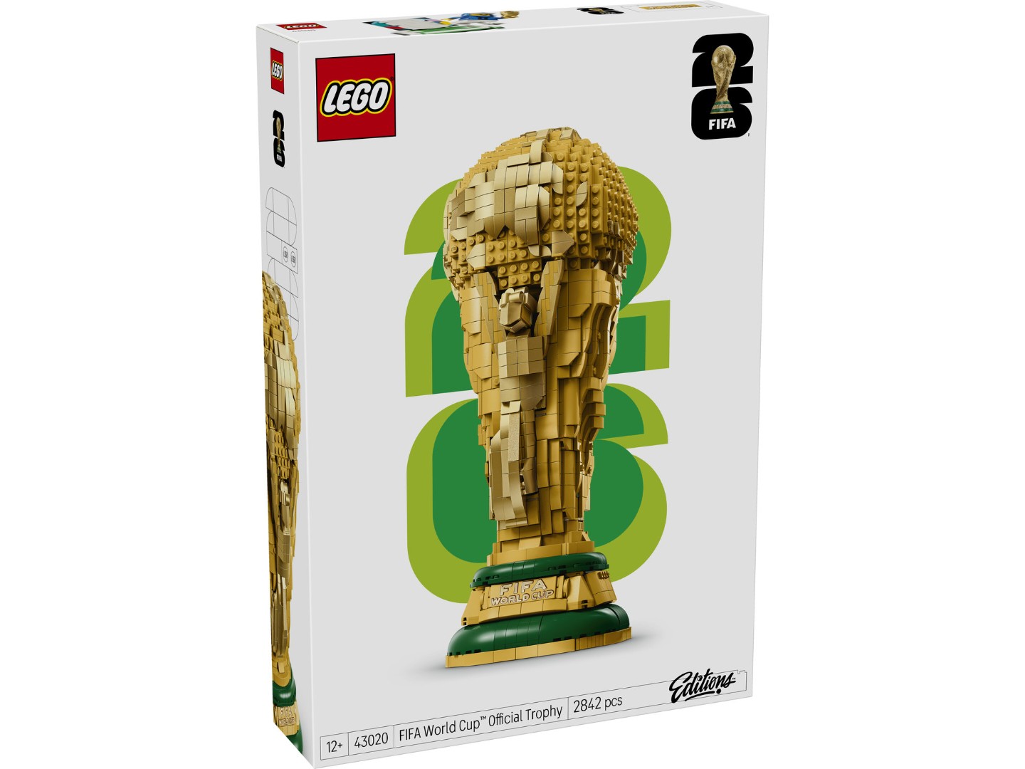 Конструктор LEGO Editions Football Офіційний трофей чемпіонату світу з футболу FIFA (43020) — фото 9