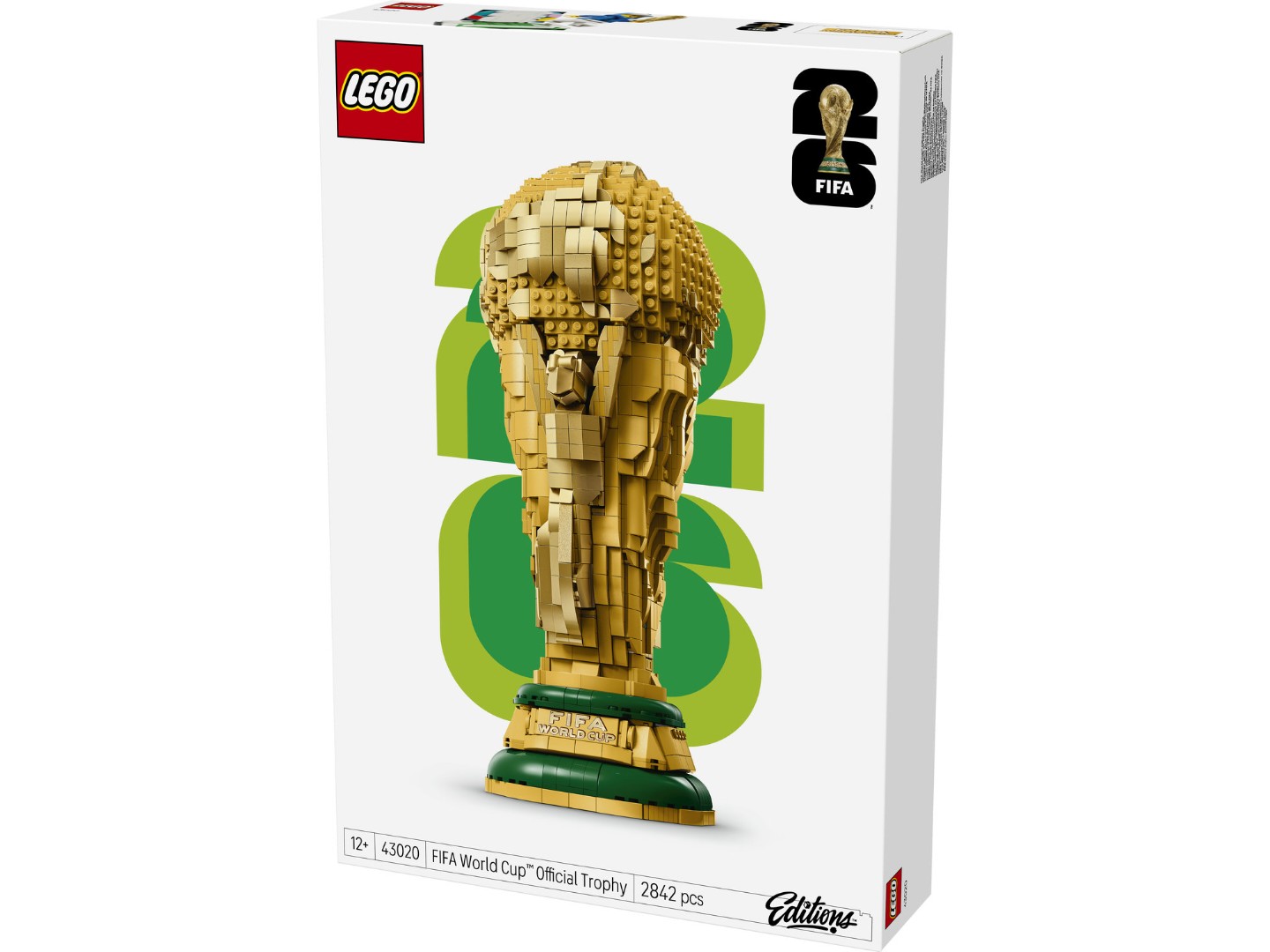 Конструктор LEGO Editions Football Офіційний трофей чемпіонату світу з футболу FIFA (43020) — фото 11