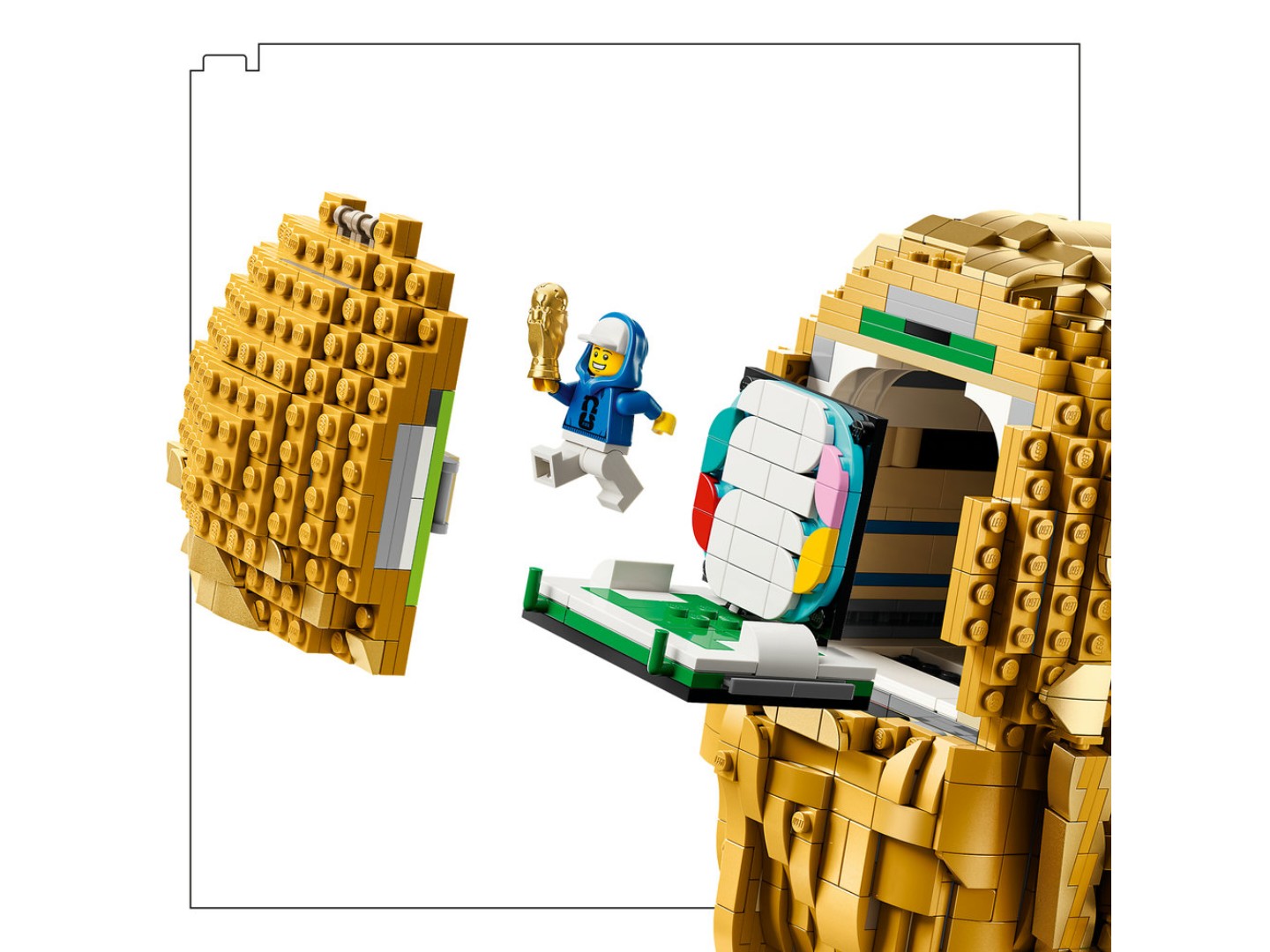 Конструктор LEGO Editions Football Офіційний трофей чемпіонату світу з футболу FIFA (43020) — фото 6