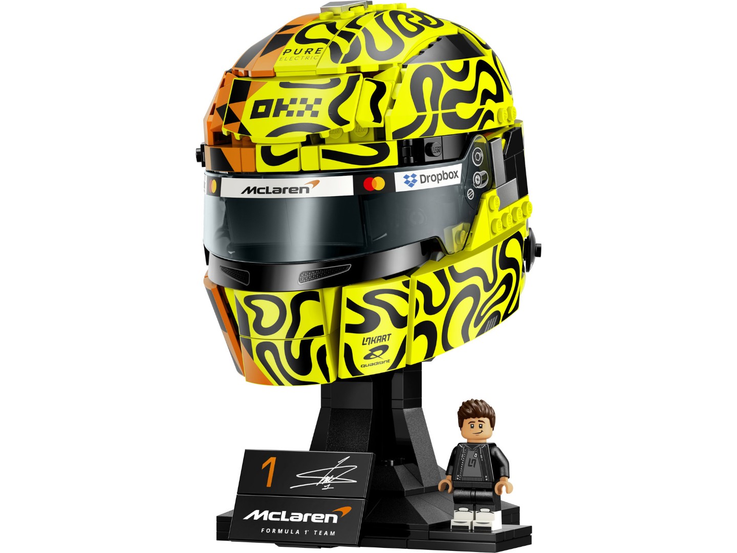 Конструктор LEGO Editions Formula 1 Шолом Ландо Норріса з команди McLaren Mastercard F1® Team (43023) — фото 3