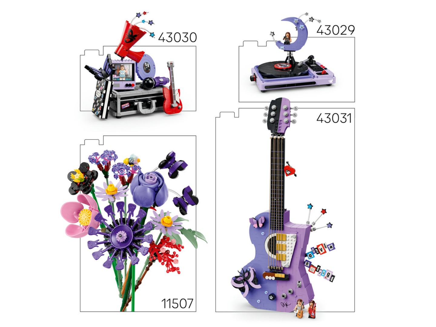 Конструктор LEGO Editions Music Вініл Олівії Родріґо (43028) — фото 11