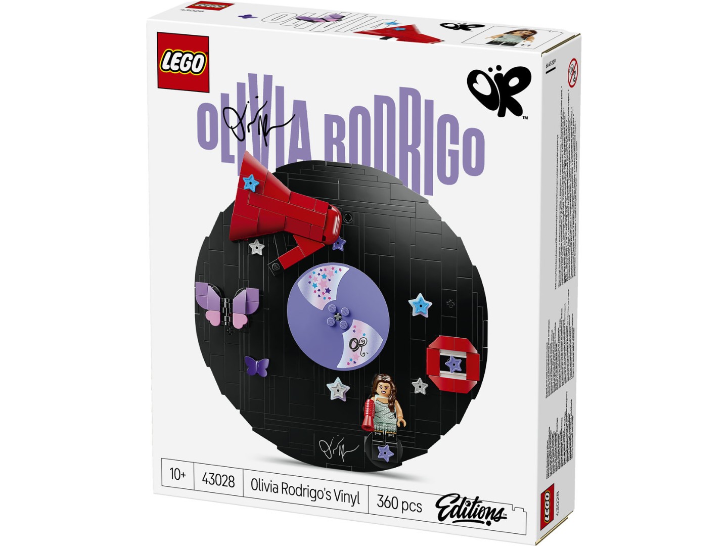 Конструктор LEGO Editions Music Вініл Олівії Родріґо (43028) — фото 14