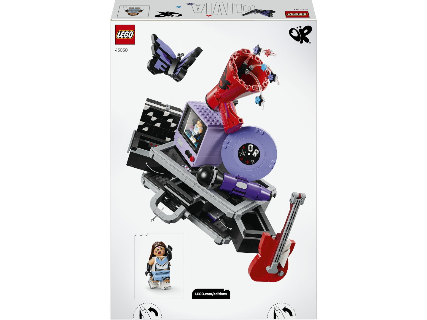 Конструктор LEGO Editions Music Секретне сховище Олівії Родріґо (43030) — фото 2