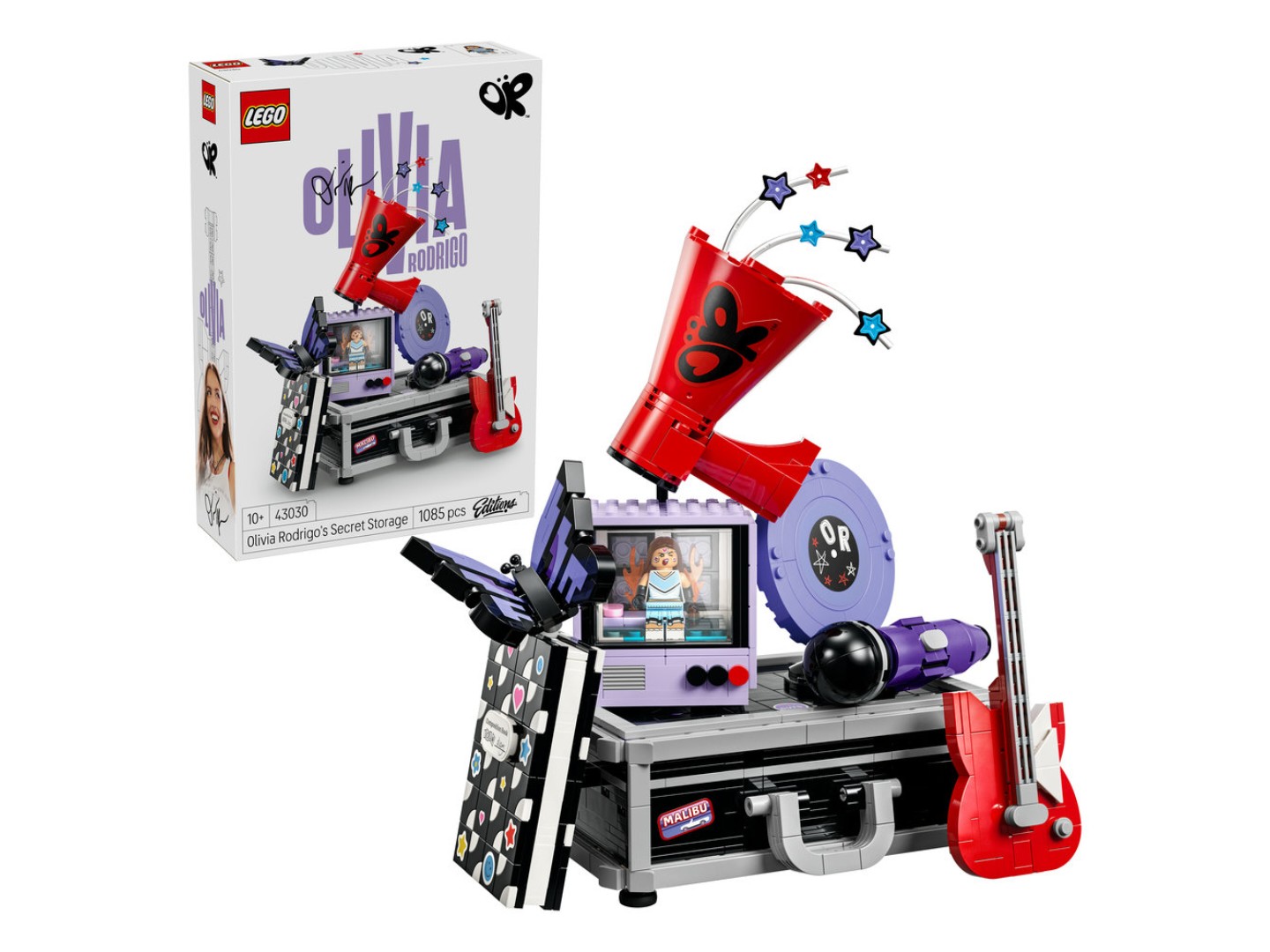 Конструктор LEGO Editions Music Секретне сховище Олівії Родріґо (43030) — фото 1