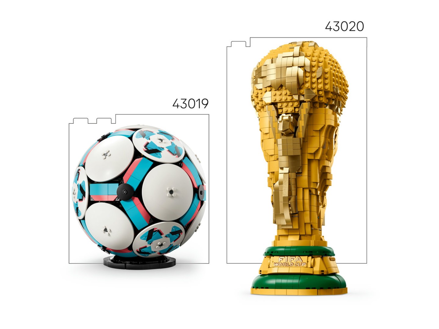 Конструктор LEGO Editions Football Офіційна емблема FIFA World Cup 2026™ (43032) — фото 9