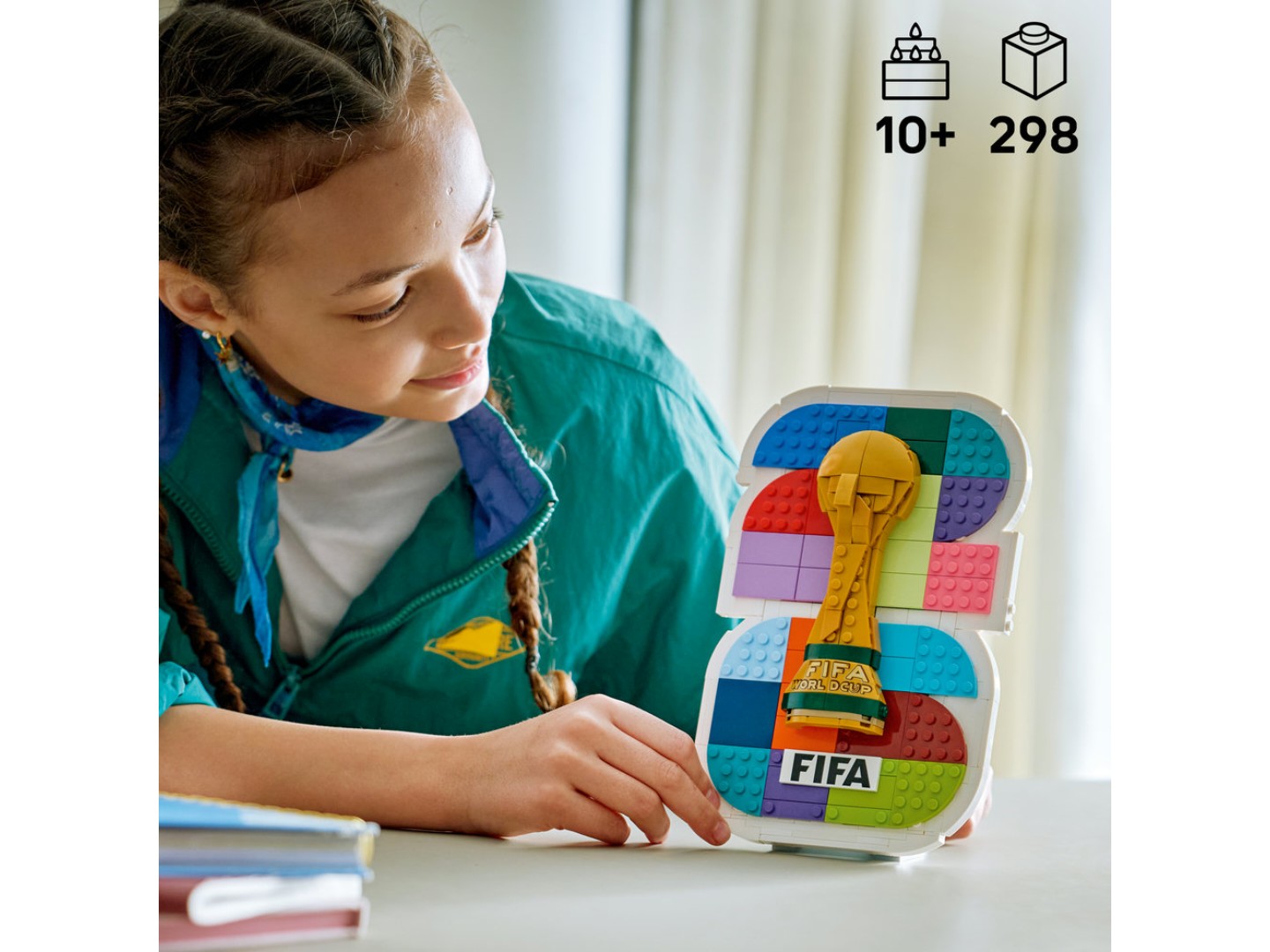 Конструктор LEGO Editions Football Офіційна емблема FIFA World Cup 2026™ (43032) — фото 4