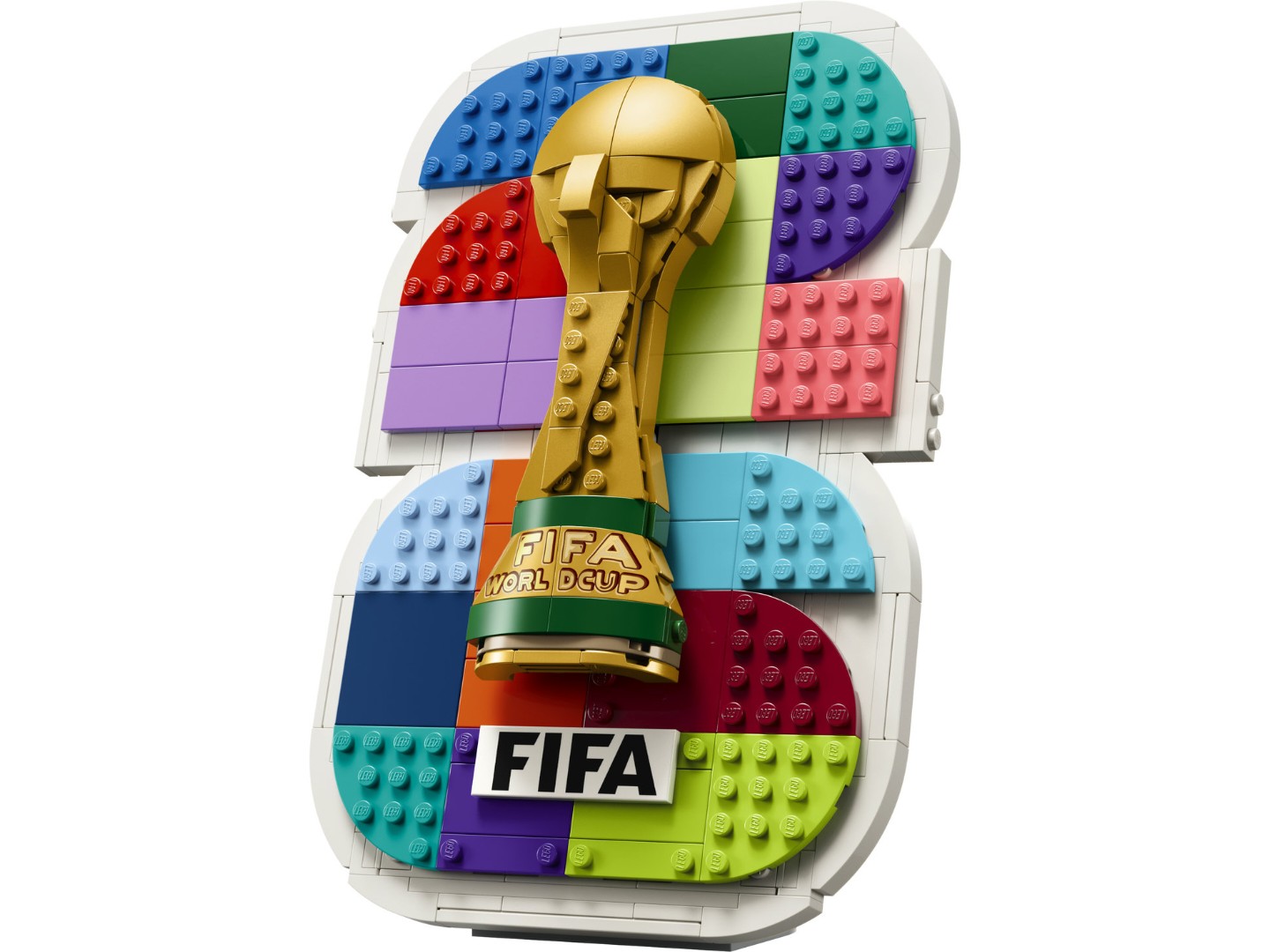 Конструктор LEGO Editions Football Офіційна емблема FIFA World Cup 2026™ (43032) — фото 3
