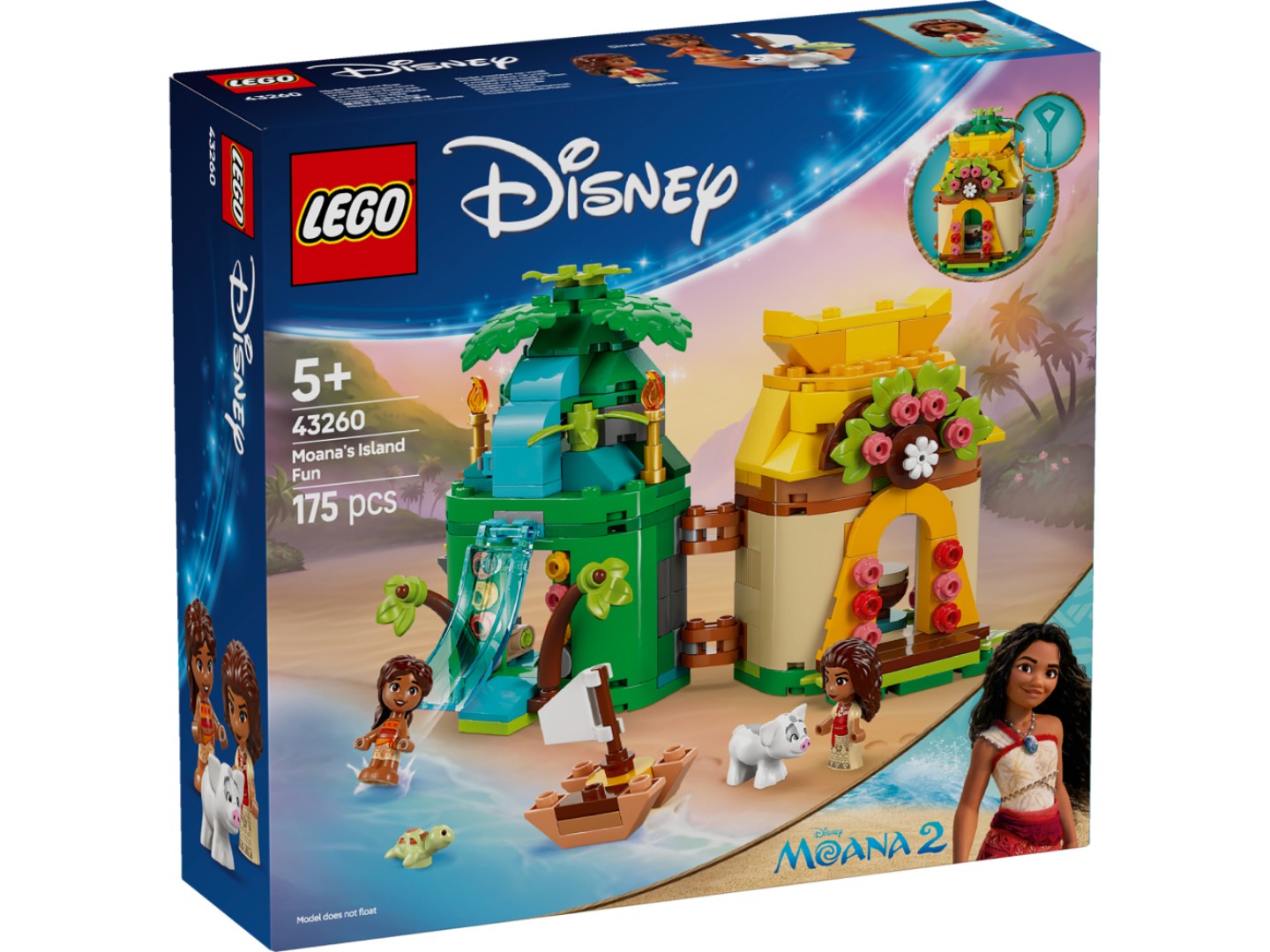 Конструктор LEGO │ Disney Princess Острівні розваги Ваяни (43260) — фото 10