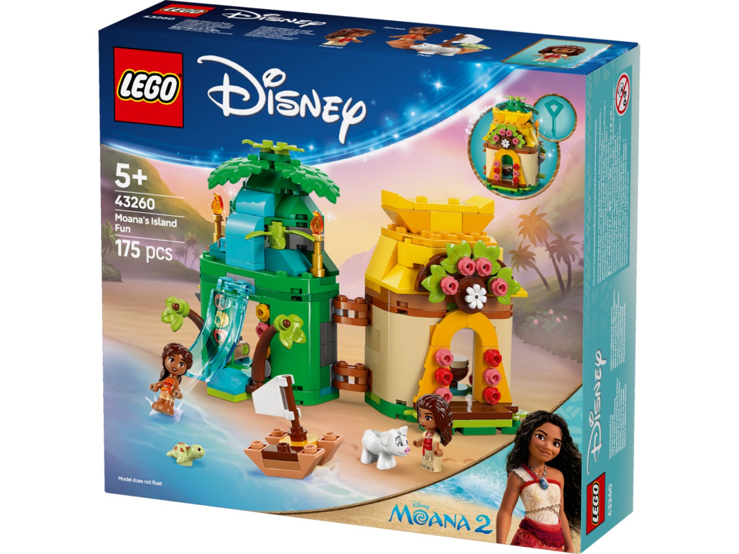 Конструктор LEGO │ Disney Princess Острівні розваги Ваяни (43260) — фото 12