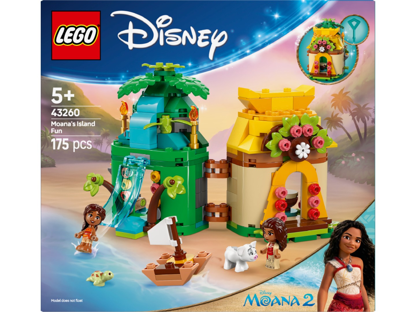 Конструктор LEGO │ Disney Princess Острівні розваги Ваяни (43260) — фото 11