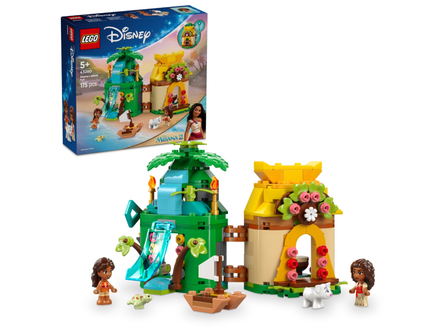 Конструктор LEGO │ Disney Princess Острівні розваги Ваяни (43260) — фото 1