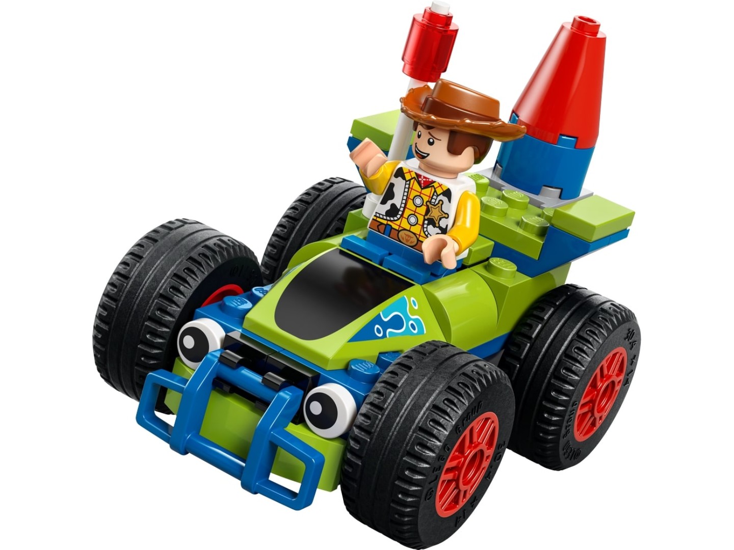 Конструктор LEGO Disney Pixar Святкування з Історії Іграшок: потяг і авто для перегонів (43264) — фото 12
