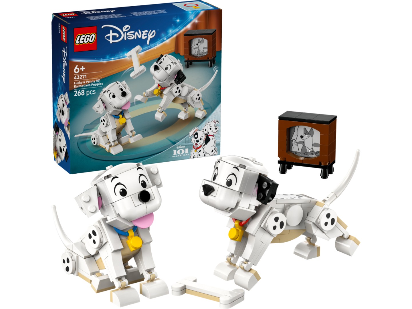 Конструктор LEGO Disney Classic Лакі та Пенні. 101 далматинець (43271) — фото 1