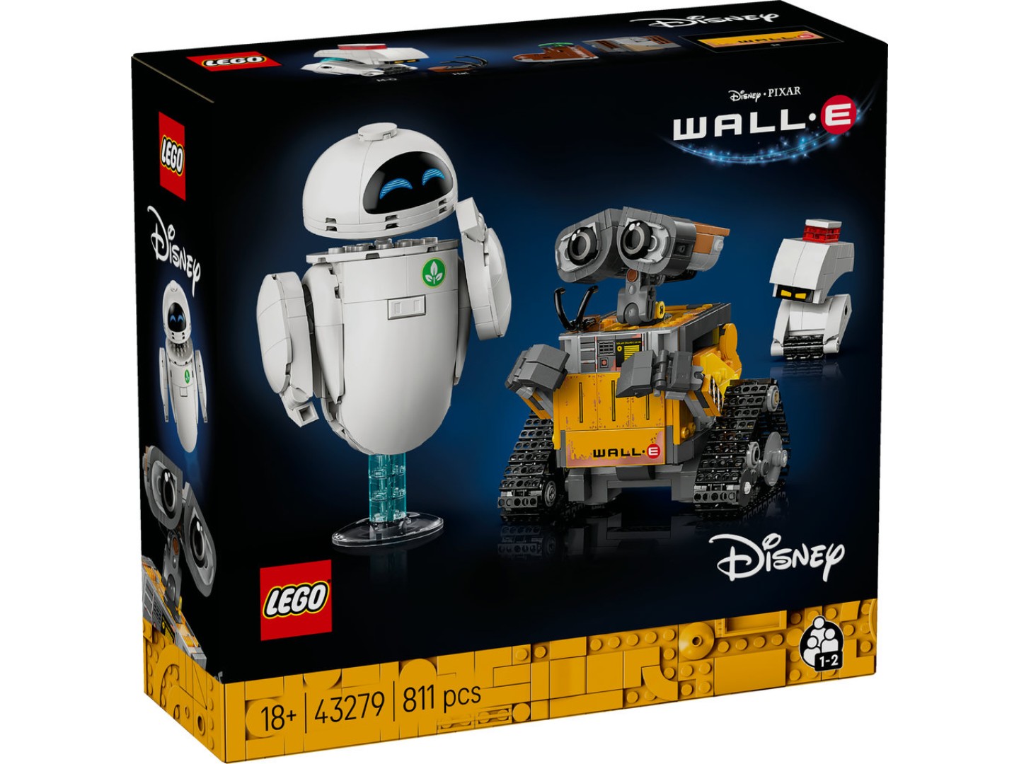 Конструктор LEGO Disney Pixar ВОЛЛ·І та Єва (43279) — фото 11